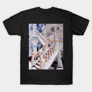 Traditional Russian Wooden Architecture in Moscow T-Shirt